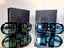 HEED NYC Luxury Black Frame "Green Tint" Eyewear